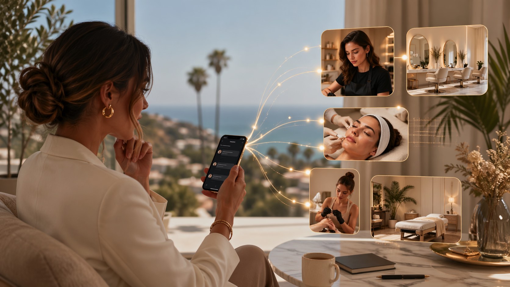 Belloom AI Specialist Match helping local beauty shops get found by nearby clients